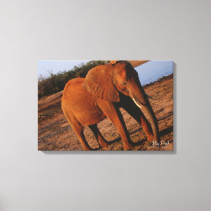 Big Red Leinwanddruck