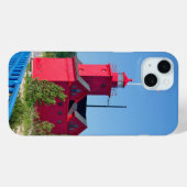 Big Red Lighthouse Case-Mate iPhone Hülle (Rückseite (Horizontal))