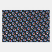 Big Red Lighthouse Malerei Holland Original Art Geschenkpapier Set (Vorderseite 3)