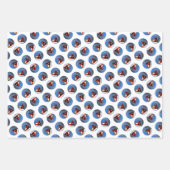 Big Red Lighthouse Malerei Holland Original Art Geschenkpapier Set (Vorderseite 2)