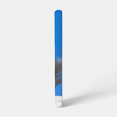 Big Red Lighthouse Malerei - Originelle Kunst Samsung Galaxy Hülle (Linke Seite)