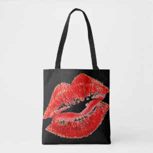 Big Red Lips Tasche