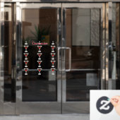 Big Red Margarita Cocktail Drink Thunder_Cove Fensteraufkleber (Büro Tür)