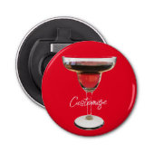 Big Red Margarita Cocktail Drink Thunder_Cove Flaschenöffner (Vorderseite)