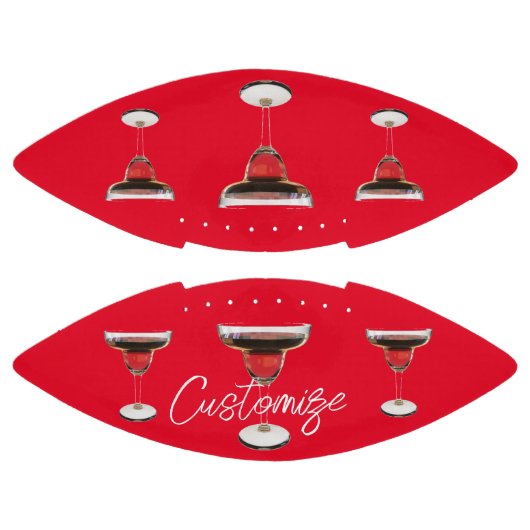 Big Red Margarita Cocktail Drink Thunder_Cove Football (Paneele)