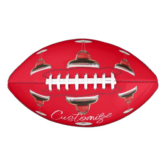 Big Red Margarita Cocktail Drink Thunder_Cove Football (Vorderseite)