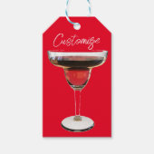 Big Red Margarita Cocktail Drink Thunder_Cove Geschenkanhänger (Vorderseite)