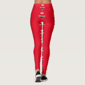 Big Red Margarita Cocktail Drink Thunder_Cove Leggings (Rückseite)