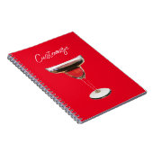 Big Red Margarita Cocktail Drink Thunder_Cove Notizblock (Rechte Seite)