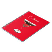 Big Red Margarita Cocktail Drink Thunder_Cove Notizblock (Linke Seite)