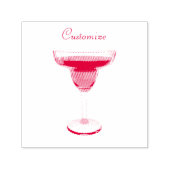 Big Red Margarita Cocktail Drink Thunder_Cove Permastempel (Design)