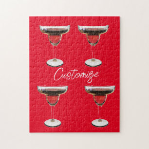 Big Red Margarita Cocktail Drink Thunder_Cove Puzzle