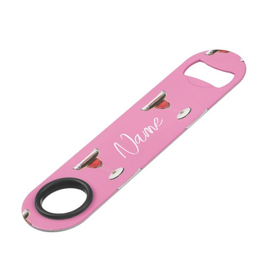 Big Red Margarita Cocktail Drink Thunder_Cove Speed Flaschenöffner (Rückseite Schrägansicht)