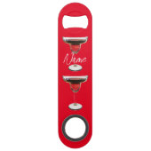 Big Red Margarita Cocktail Drink Thunder_Cove Speed Flaschenöffner (Vorderseite)