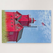 Big Red Michigan Lighthouse Puzzle (Horizontal)