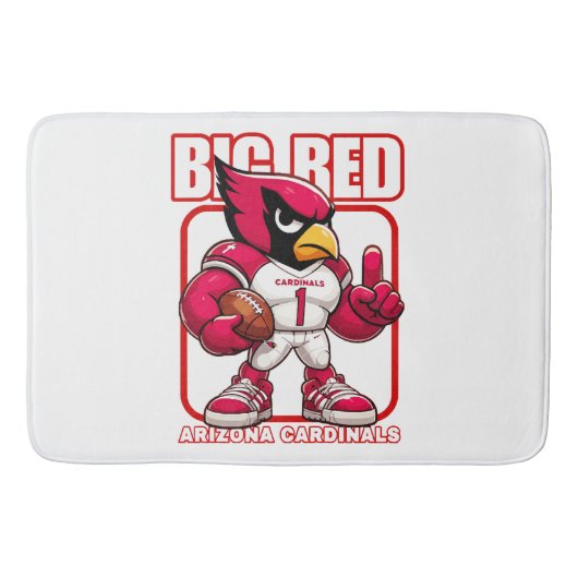 Big Red No 1 Badematte (Vorderseite)