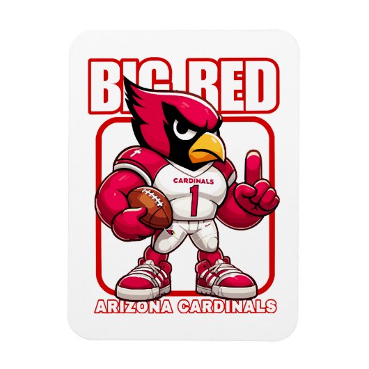 Big Red No 1 Magnet (Vertikal)