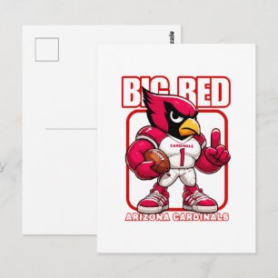 Big Red No 1 Postkarte