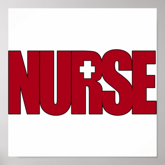 BIG RED NURSE POSTER (Vorne)
