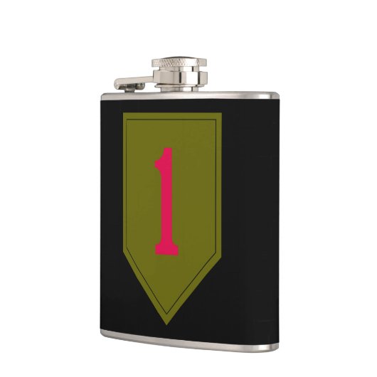 Big Red One Flasche Flachmann (Links)