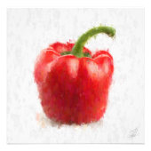 Big Red Pepper Fotodruck (Vorne)