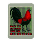 Big Red Rooster Magnet (Vertikal)