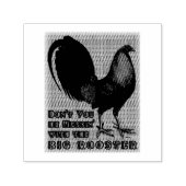 Big Red Rooster Permastempel (Design)
