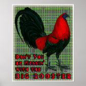 Big Red Rooster Poster (Vorne)