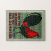 Big Red Rooster Puzzle (Horizontal)