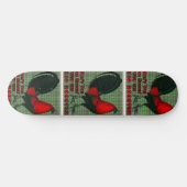 Big Red Rooster Skateboard (Horizontal)