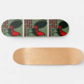 Big Red Rooster Skateboard (Horizontal)