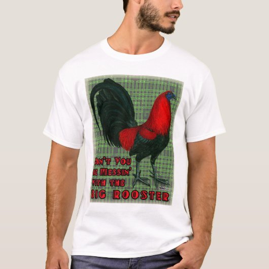 Big Red Rooster T-Shirt (Vorderseite)