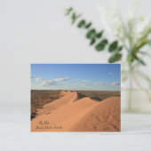 Big Red Sand Dune, Australien - Postcard Postkarte (Stehend Vorderseite)