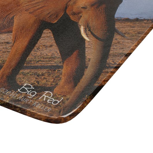 Big Red Schneidebrett (Ecke)