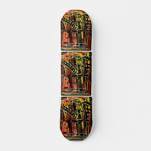 BIG RED SKATEBOARD (Vorne)