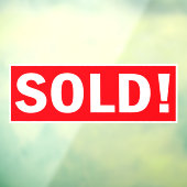 Big Red SOLD! Zeichnen von Fensterklammern Fensteraufkleber (Blatt 3)