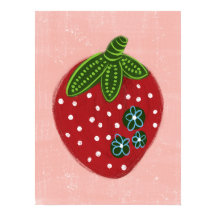Big Red Strawberge Poster