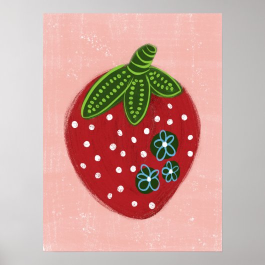 Big Red Strawberge Poster (Vorne)