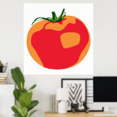 Big Red Tomato Poster (Heimbüro)