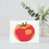 Big Red Tomato Postkarte (Stehend Vorderseite)