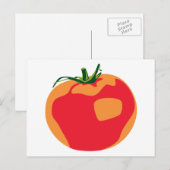 Big Red Tomato Postkarte (Vorne/Hinten)