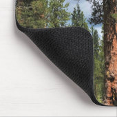 Big Red Tree, La Pine, OR Mousepad (Ecke)