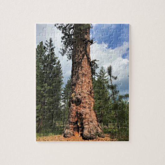 Big Red Tree, La Pine, OR Puzzle (Vertikal)