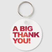Big Red Vielen Dank Schlüsselanhänger (Vorderseite)