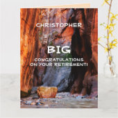 BIG Rente Herzlichen Glückwunsch JUMBO, Zion Narro Karte (Gelbe Blume)