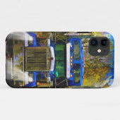 Big Rig Blue Truck Schwertransporter Art Case-Mate iPhone Hülle (Rückseite (Horizontal))