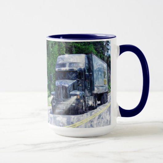 Big Rig Cargo Truck Drinks Tasse (Rechts)