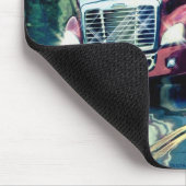 Big Rig Lkw-Fahrer Schwerfahrzeug Mousepad (Ecke)