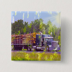 BIG RIG LKW & LKW für LKW-Liebhaber Button