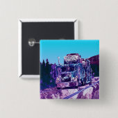 BIG RIG LKW & LKW für LKW-Liebhaber Button (Vorne & Hinten)